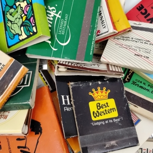 Lot Batch of 50 Vintage Matchbooks - Picture 5 of 6